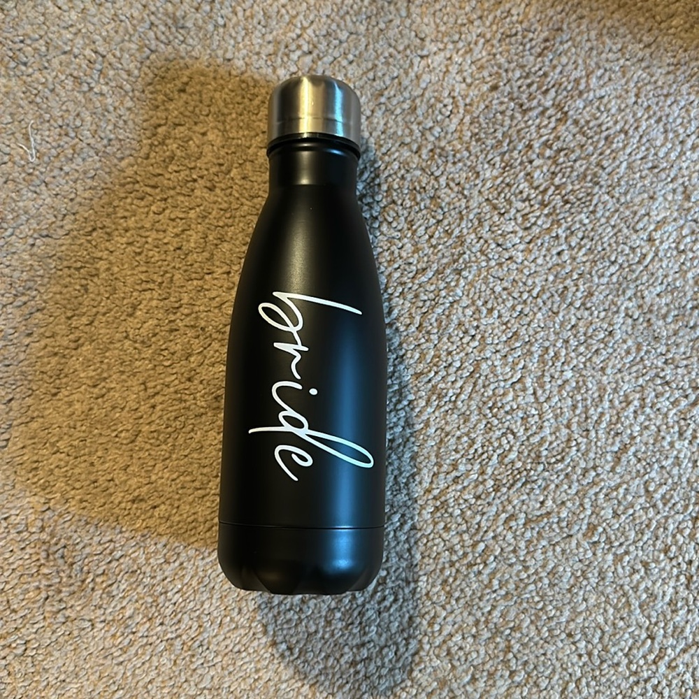 Bride water bottle